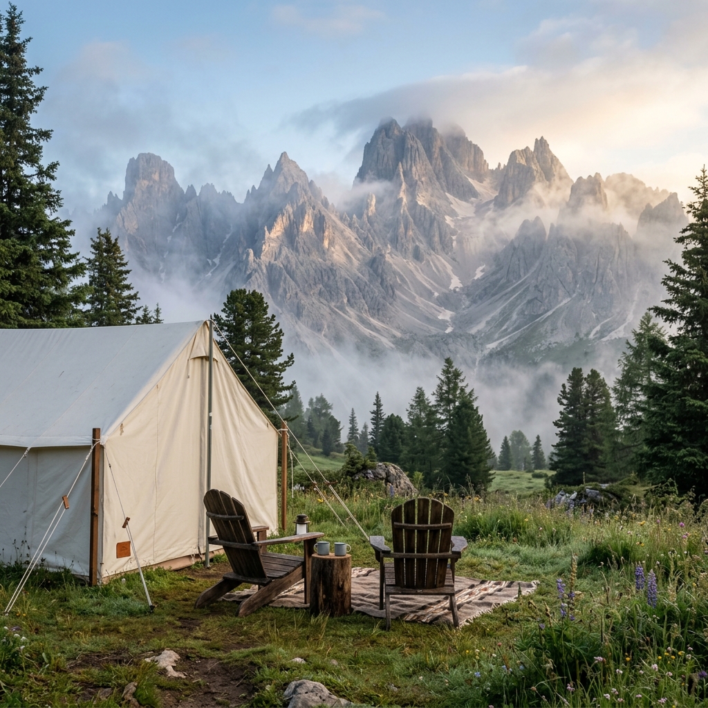 Outdoor backpack and camping gear